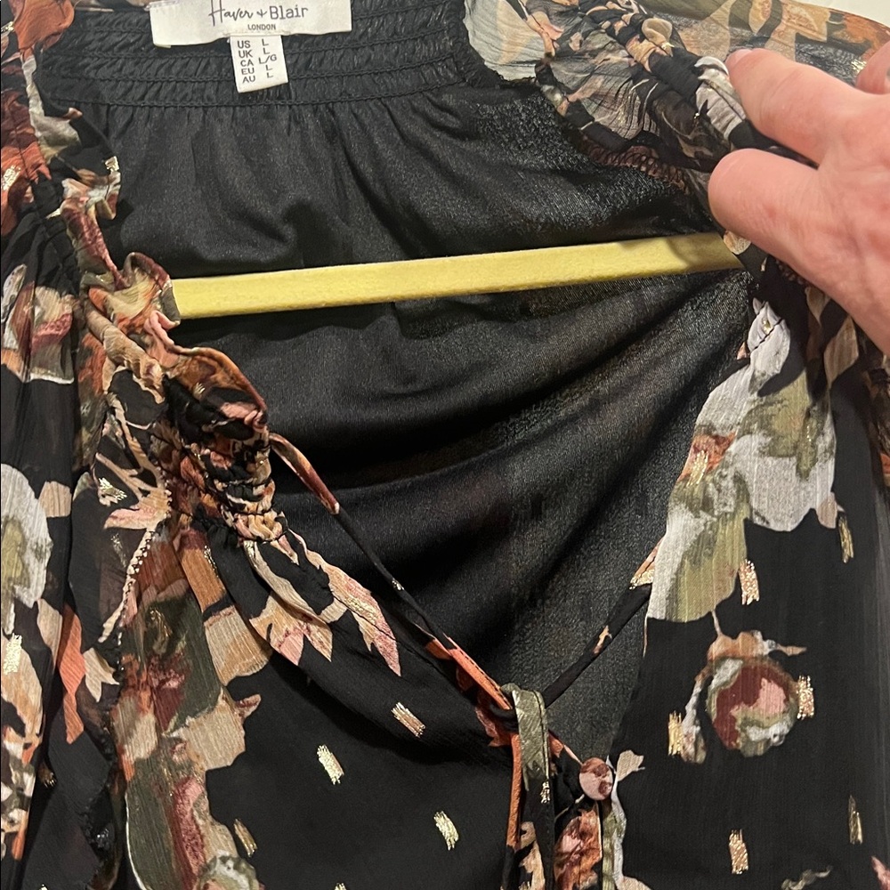 Haver & Blair floral women’s blouse - Picture 7 of 10